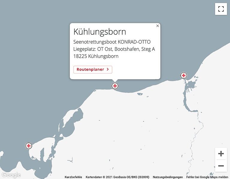 Google Maps Kuehlungsborn