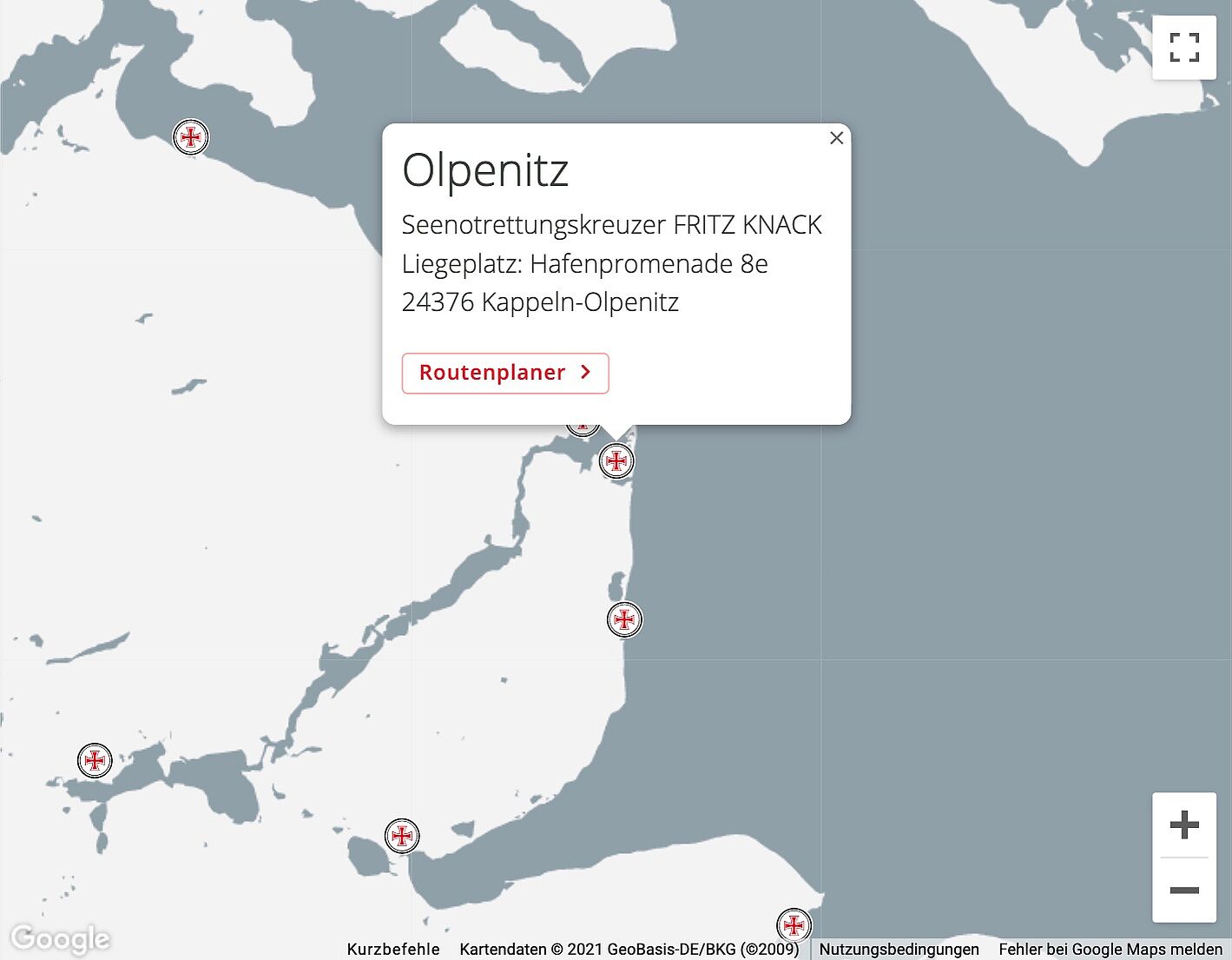 Google Maps Olpenitz