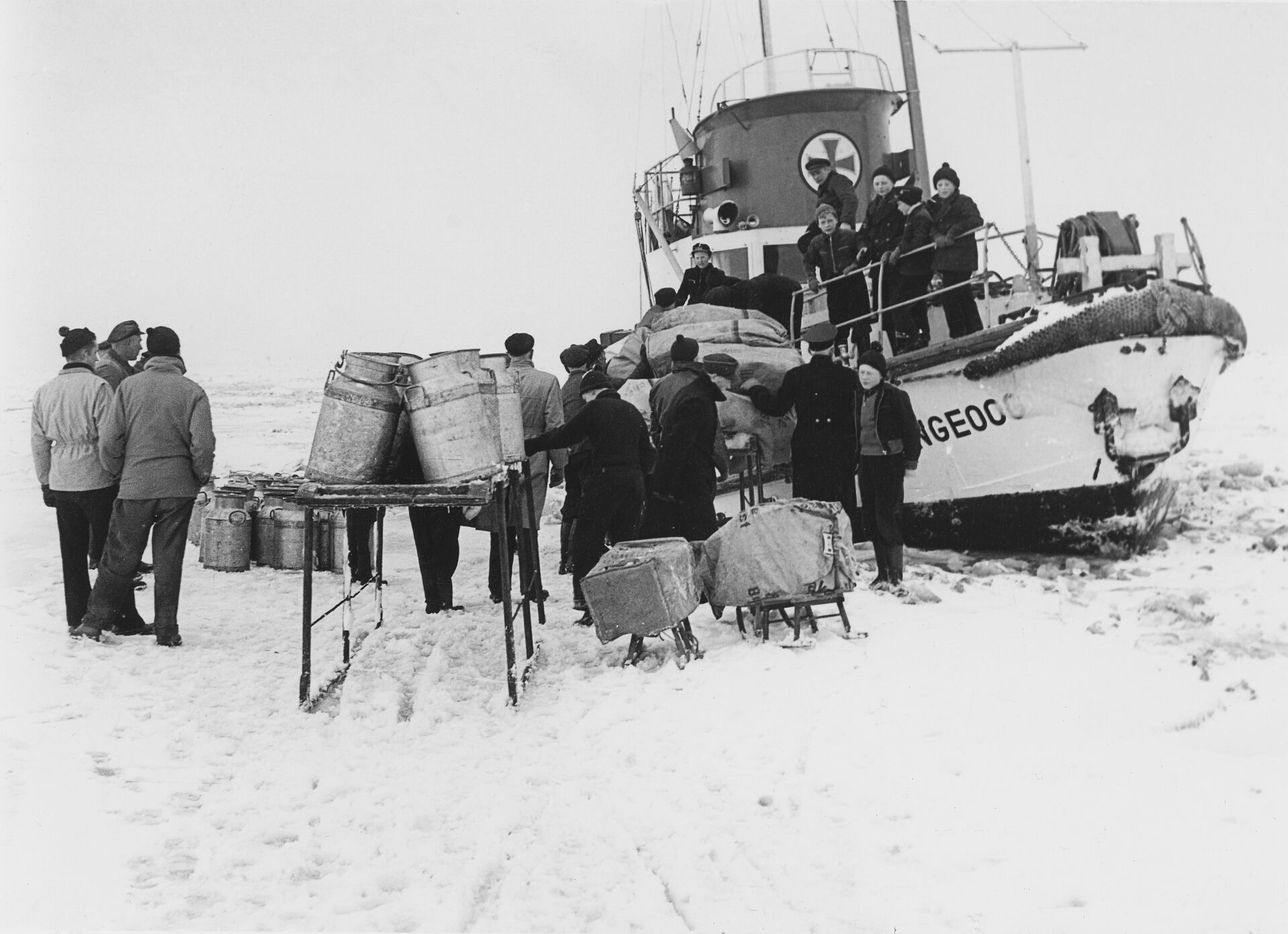 Vor 75 Jahren: "Eisnotdienst" der Seenotretter