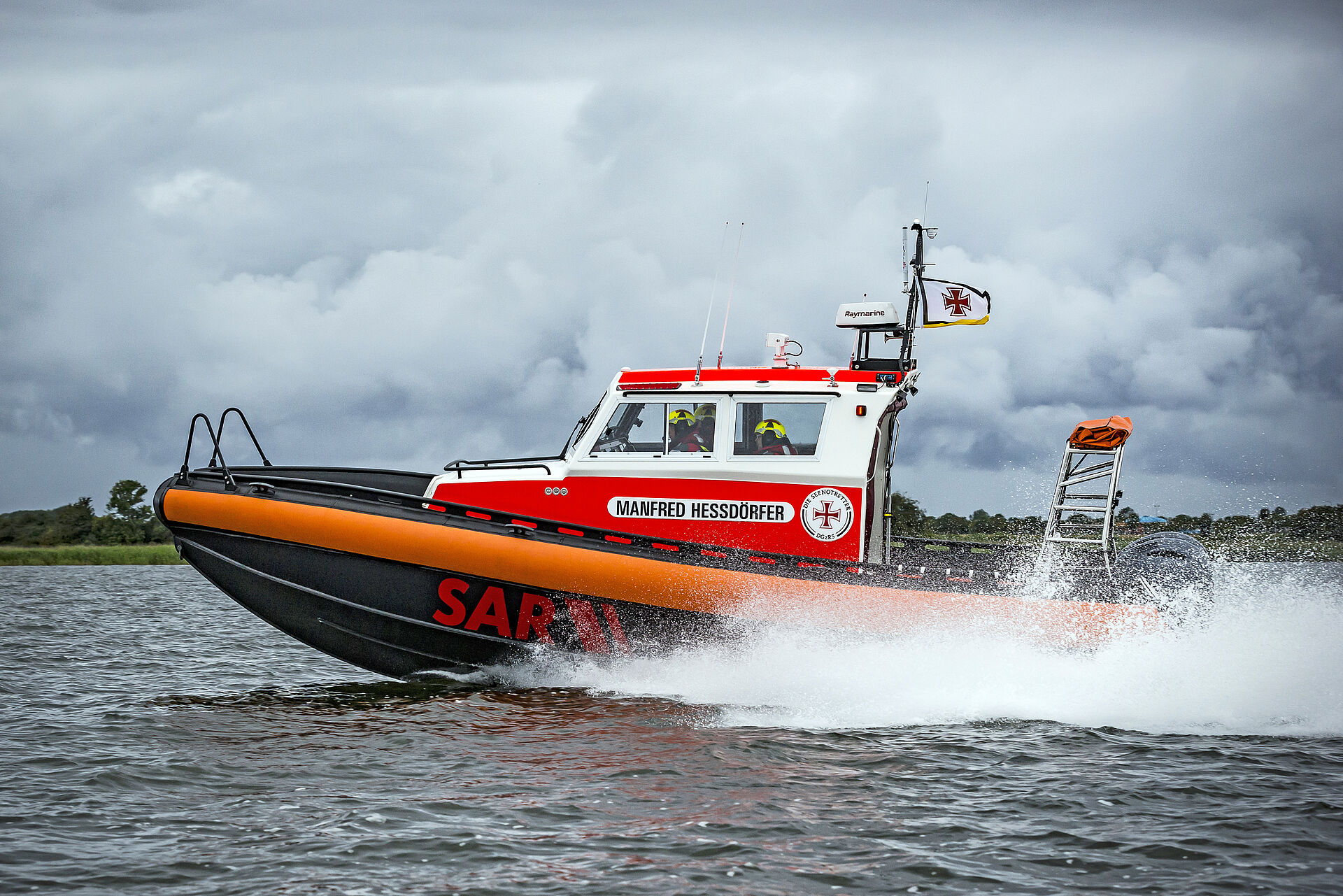 Neues Seenotrettungsboot für DGzRS-Station Schleswig