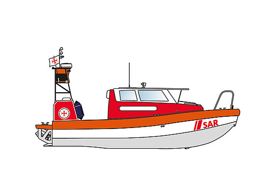 8,4-Meter-Seenotrettungsboot