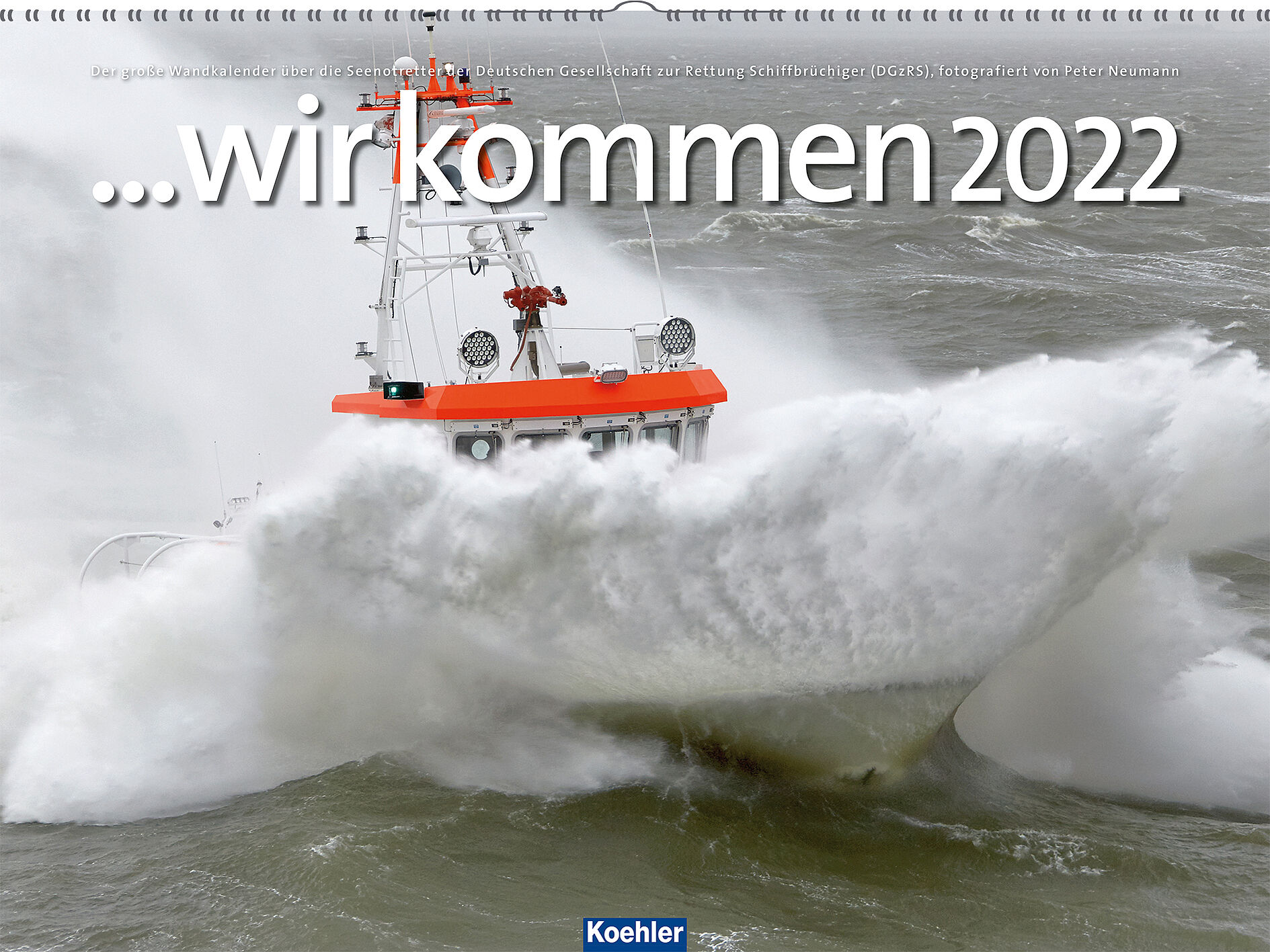 Schon jetzt an 2021 denken: Neuer Kalender über Schiffe und Arbeit der Seenotretter erschienen