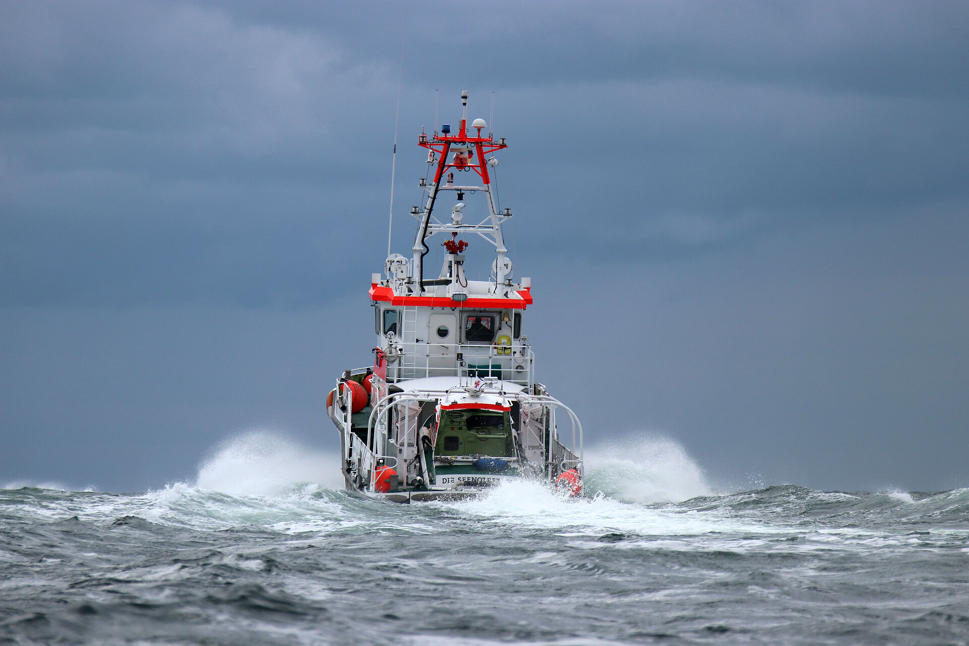 Seenotrettungskreuzer im Einsatz