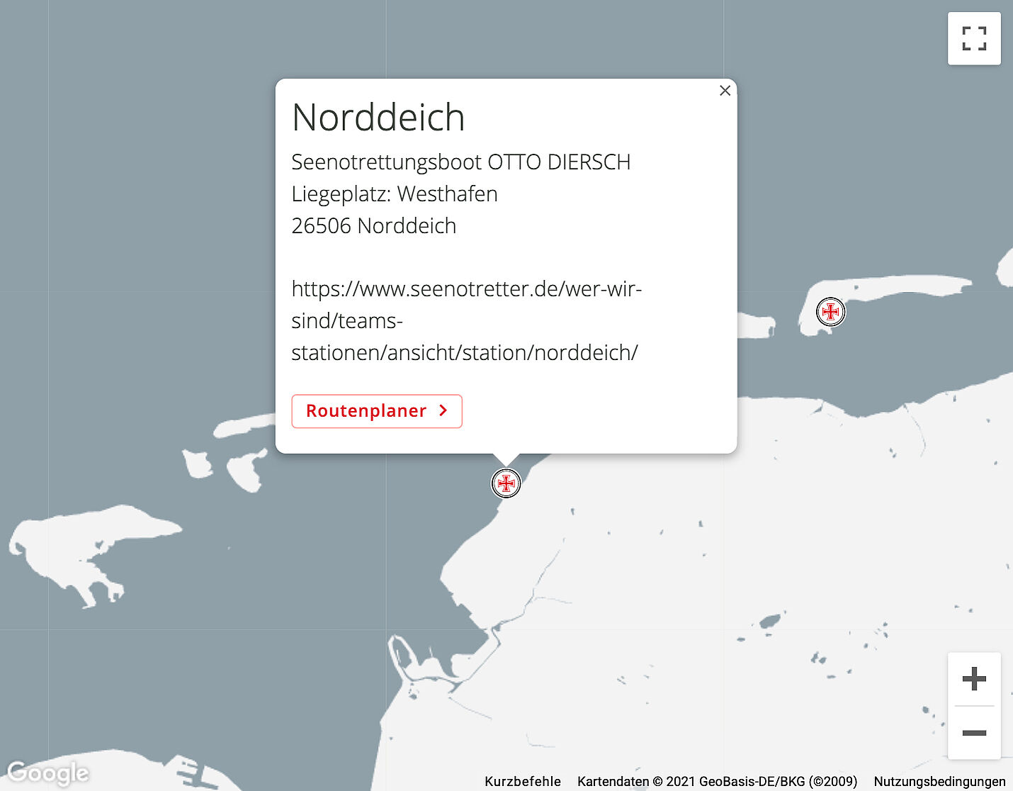 Google Maps Norddeich
