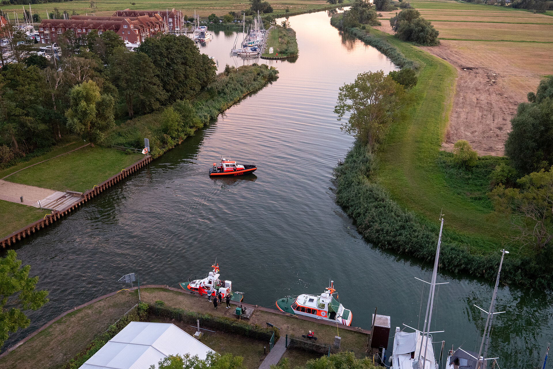 8,9-Meter-Seenotrettungsboot EVA AHRENS-THIES in Ueckermünde