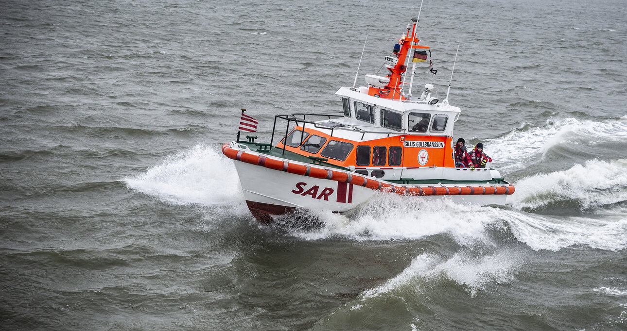 9,5/10,1MeterSeenotrettungsboot Die Seenotretter