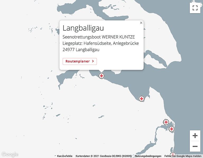 Google Maps Langballigau