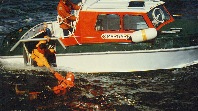 Foto des Tochter-Rettungsboots MARGARETE
