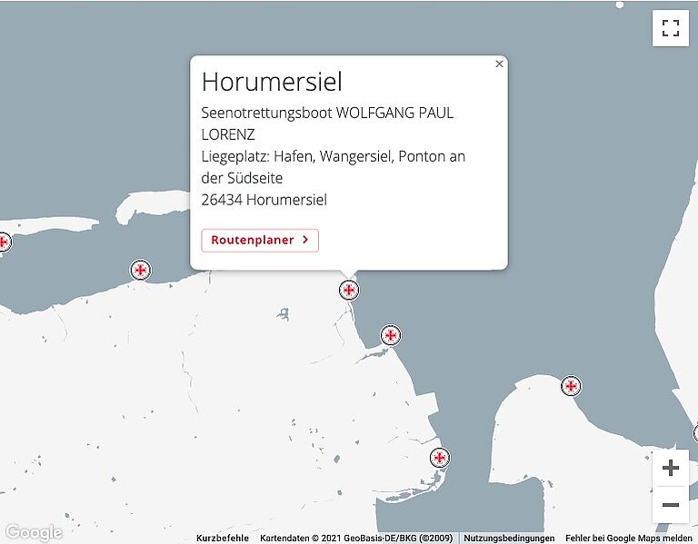 Google Maps Horumersiel