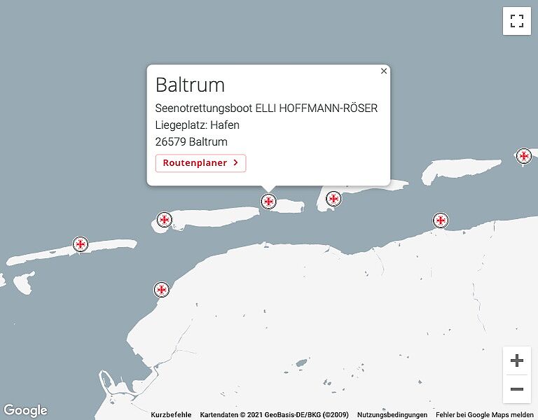 Google Maps Baltrum