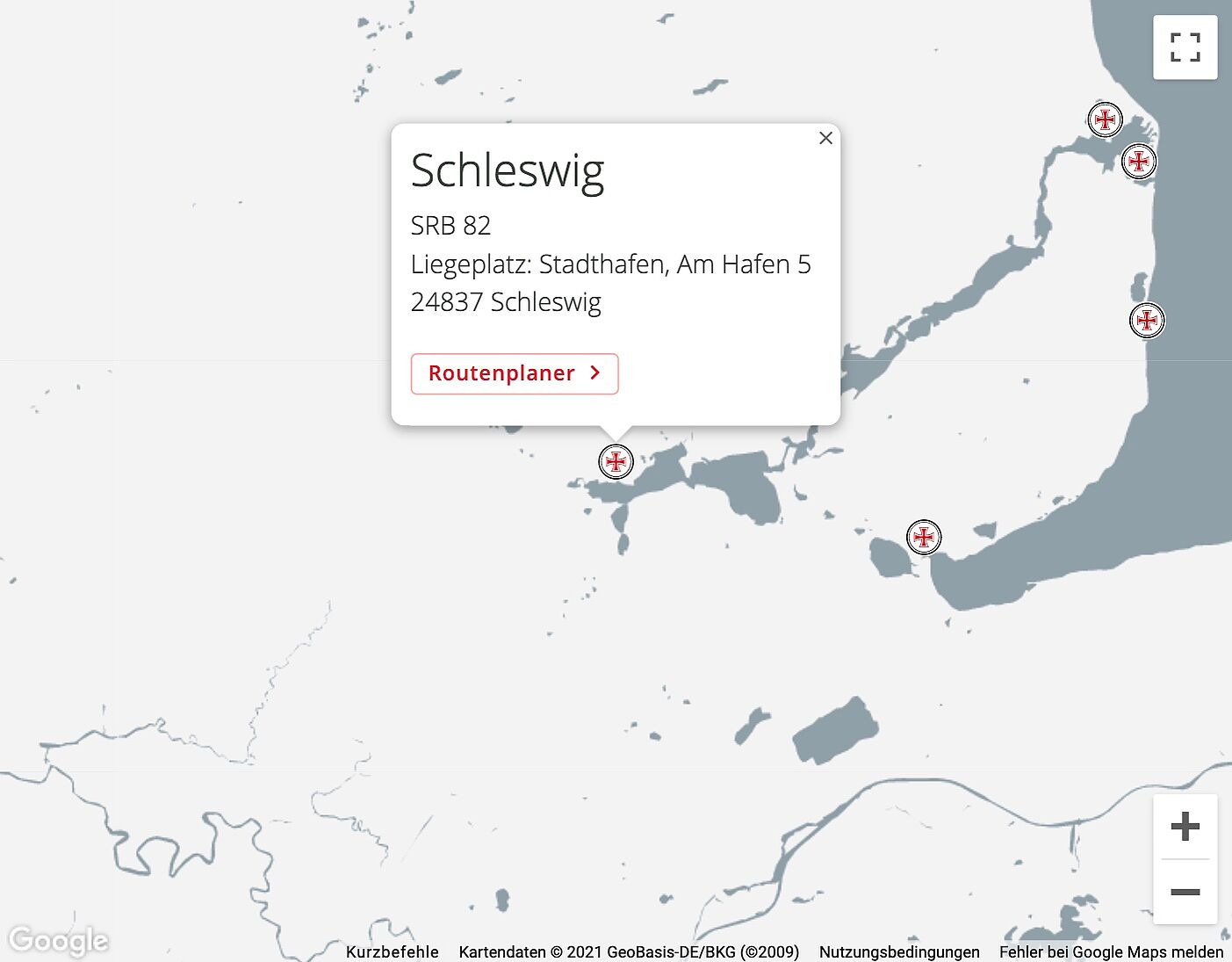 Google Maps Schleswig