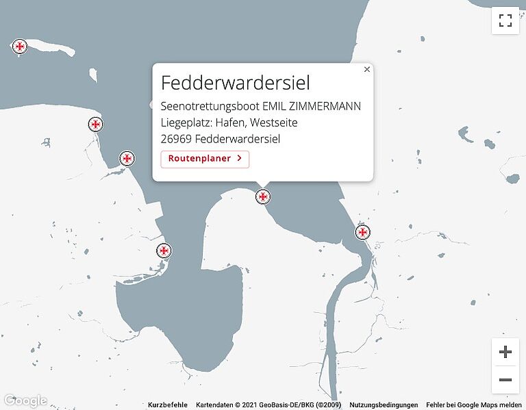 Google Maps Fedderwardersiel