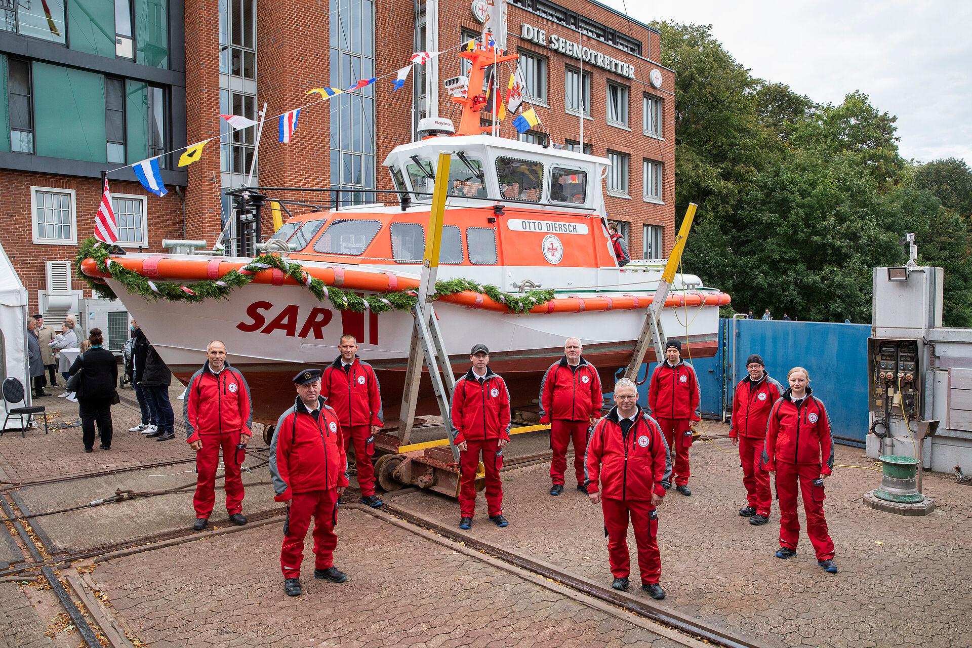 Neues Seenotrettungsboot der DGzRS-Station Norddeich heißt OTTO DIERSCH