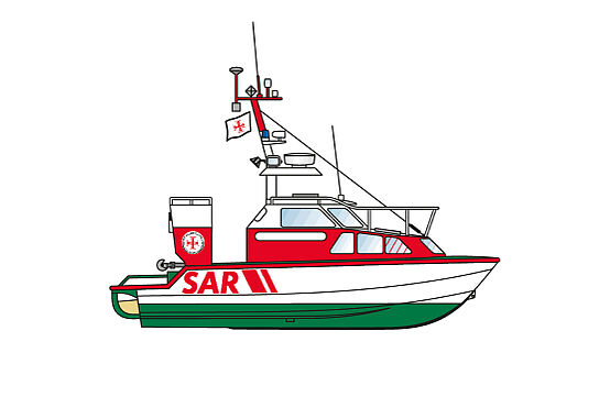 7-Meter-Seenotrettungsboot